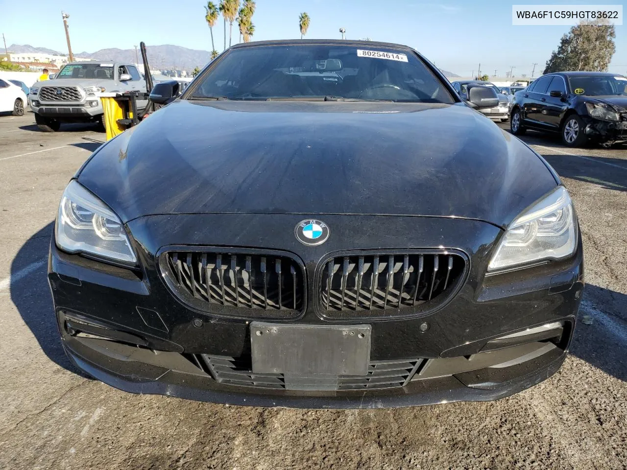 2017 BMW 640 I VIN: WBA6F1C59HGT83622 Lot: 80254614