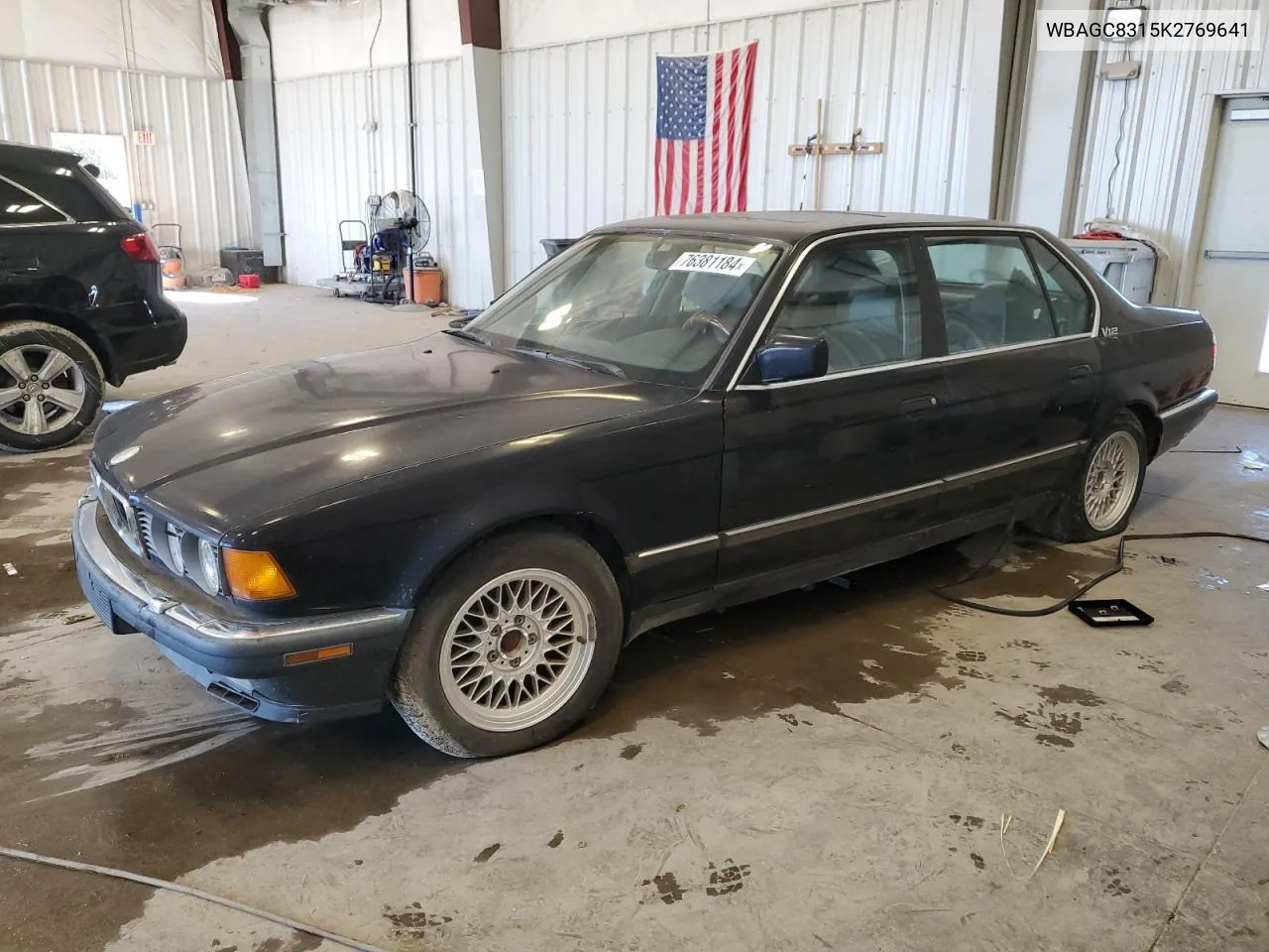 1989 BMW 750 Il VIN: WBAGC8315K2769641 Lot: 76381184