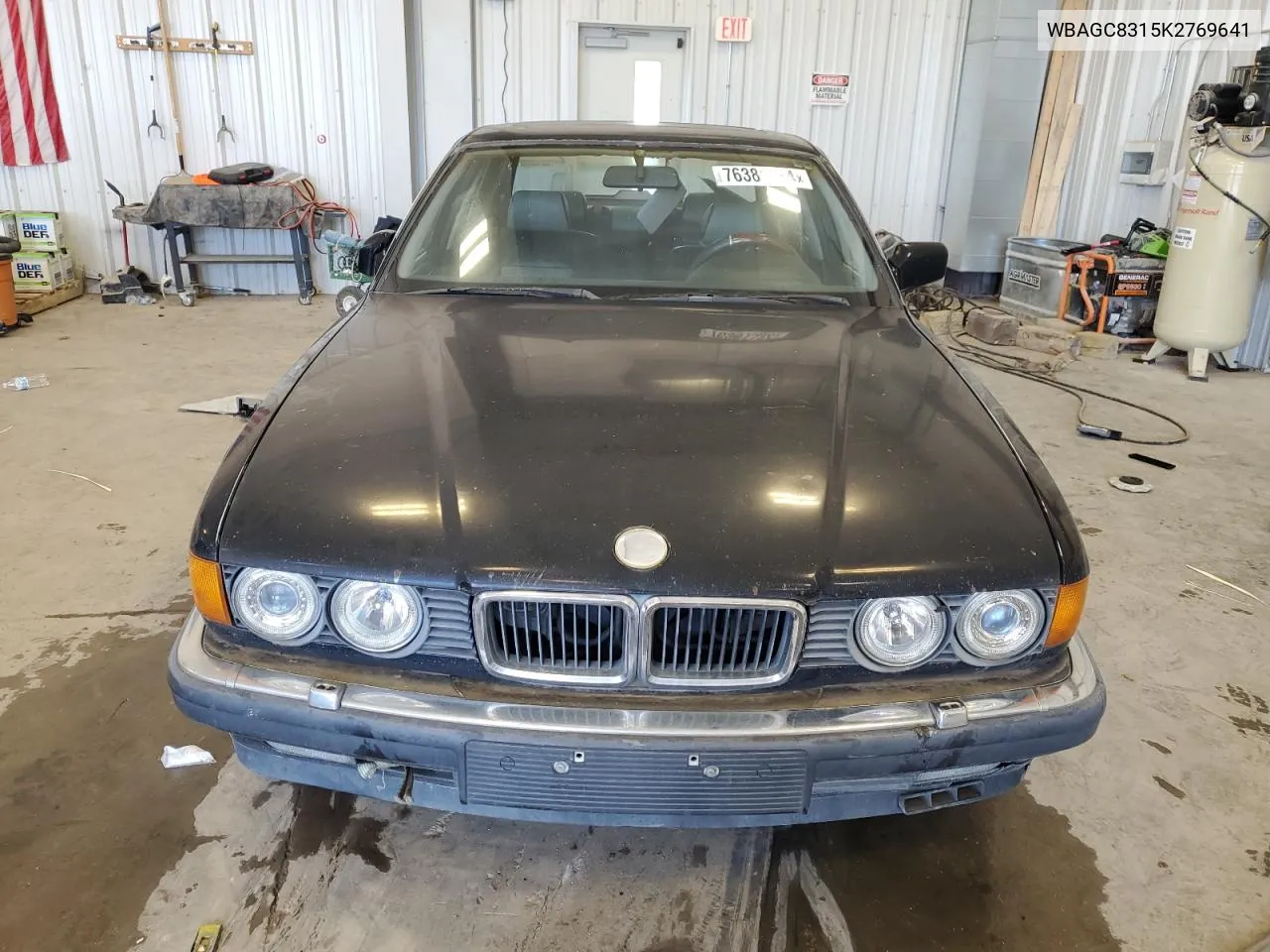 WBAGC8315K2769641 1989 BMW 750 Il