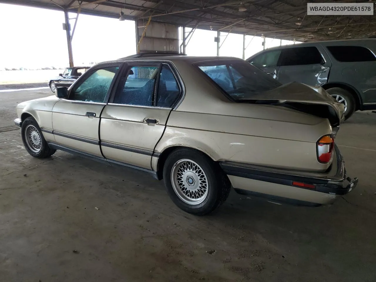 1993 BMW 740 I Automatic VIN: WBAGD4320PDE61578 Lot: 74251224