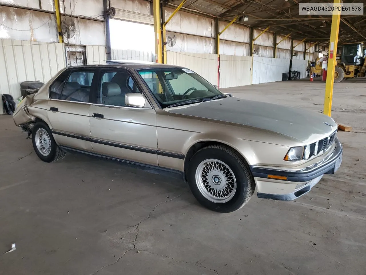 1993 BMW 740 I Automatic VIN: WBAGD4320PDE61578 Lot: 74251224