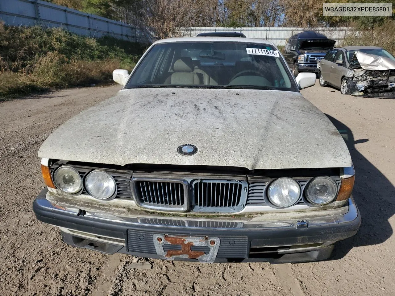 1993 BMW 740 Il Automatic VIN: WBAGD832XPDE85801 Lot: 77111624