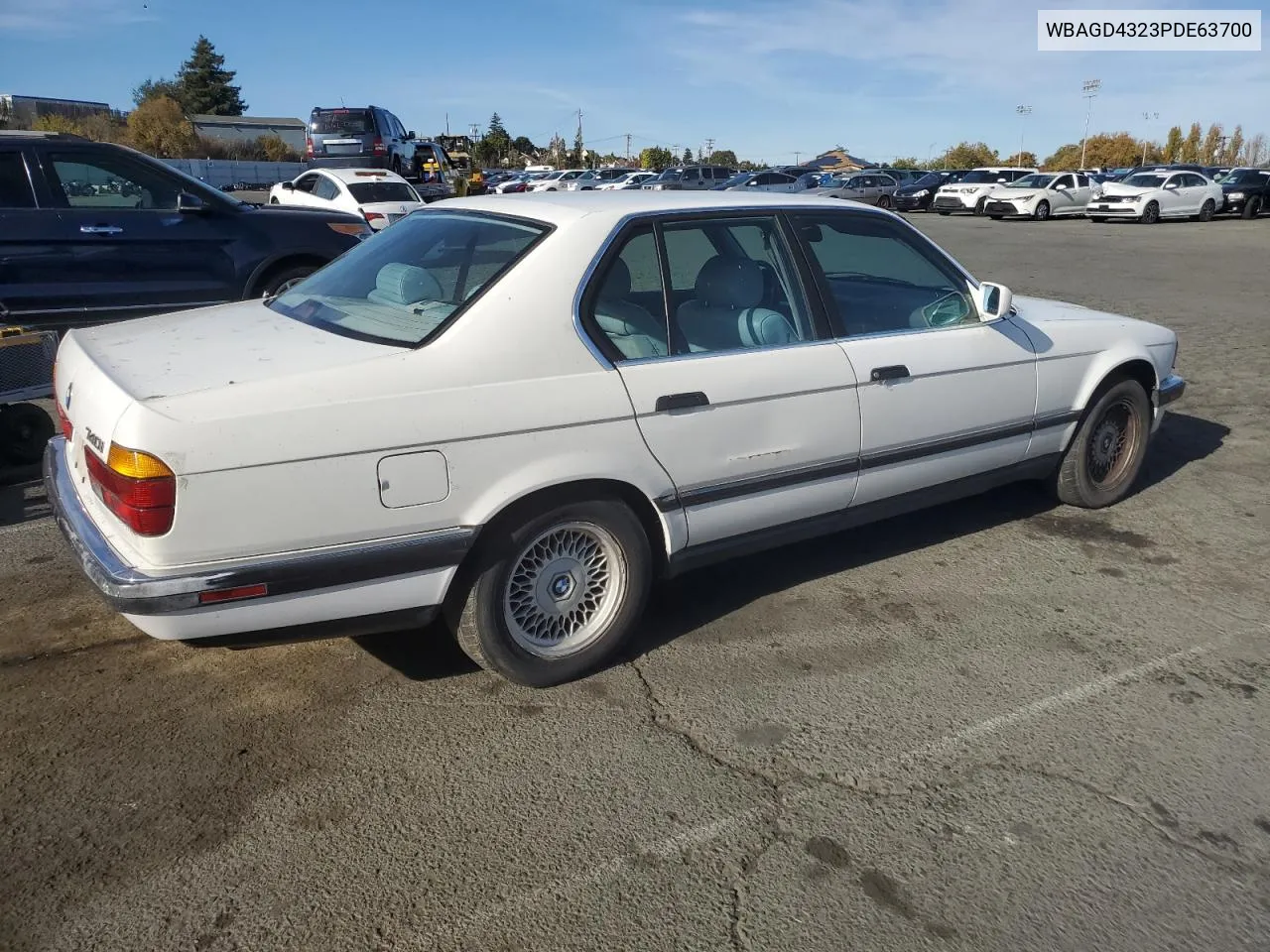 1993 BMW 740 I Automatic VIN: WBAGD4323PDE63700 Lot: 79675024