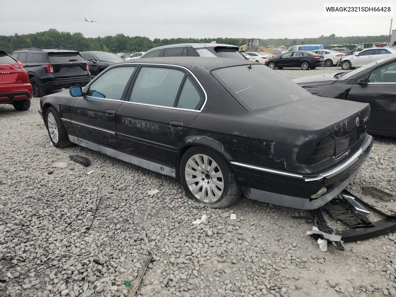 1995 BMW 750 Il VIN: WBAGK2321SDH66428 Lot: 71174444