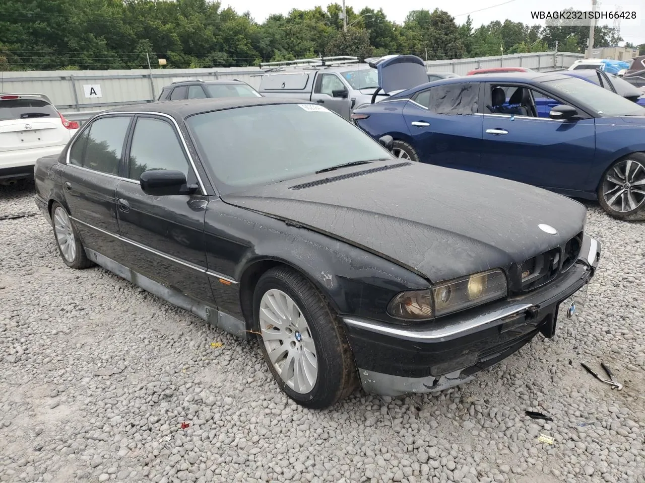 1995 BMW 750 Il VIN: WBAGK2321SDH66428 Lot: 71174444