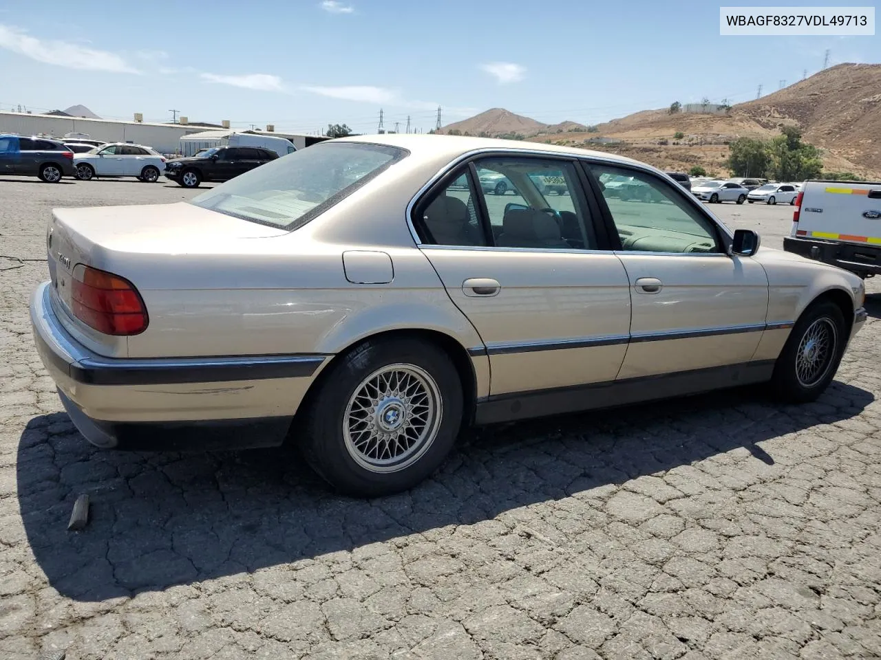 1997 BMW 740 I Automatic VIN: WBAGF8327VDL49713 Lot: 67643624