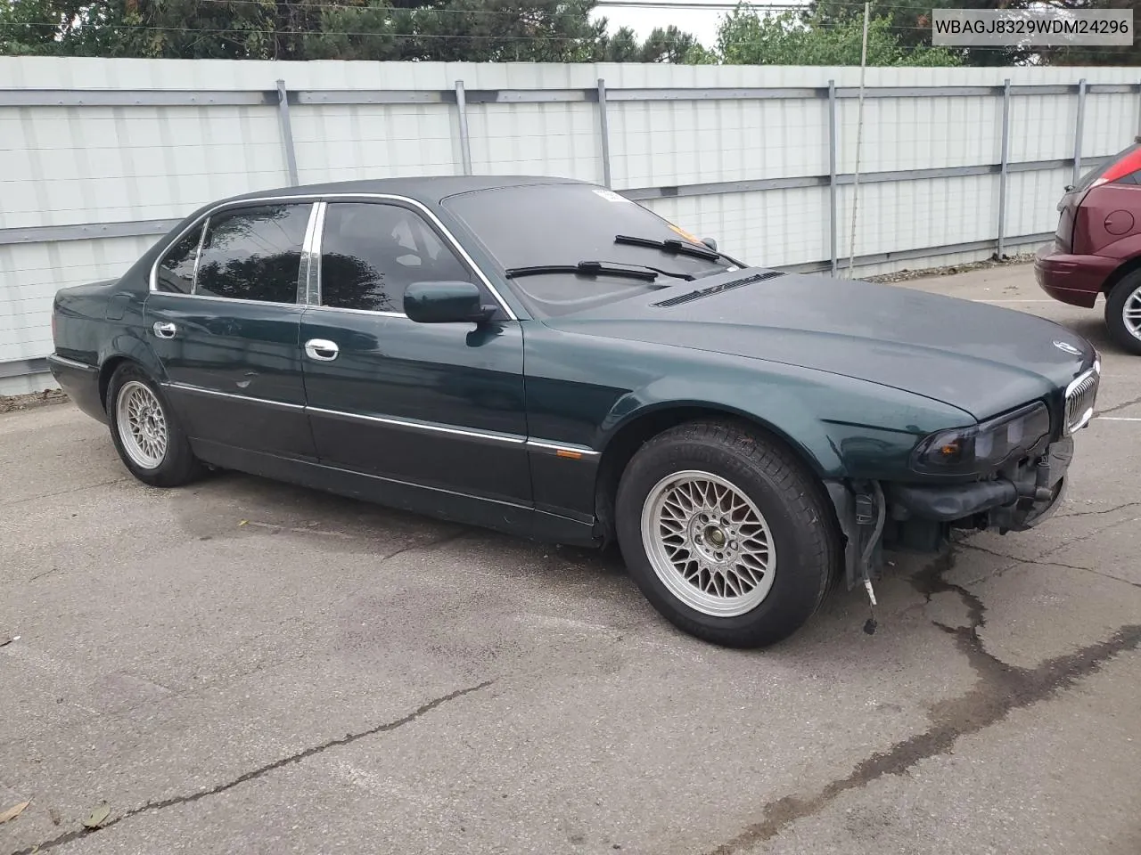 1998 BMW 740 Il VIN: WBAGJ8329WDM24296 Lot: 73581634