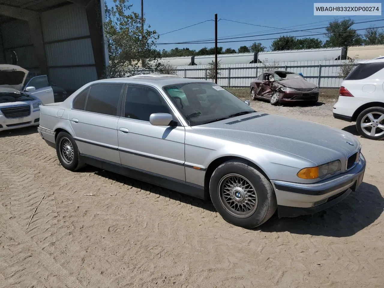 1999 BMW 740 Il VIN: WBAGH8332XDP00274 Lot: 74191654