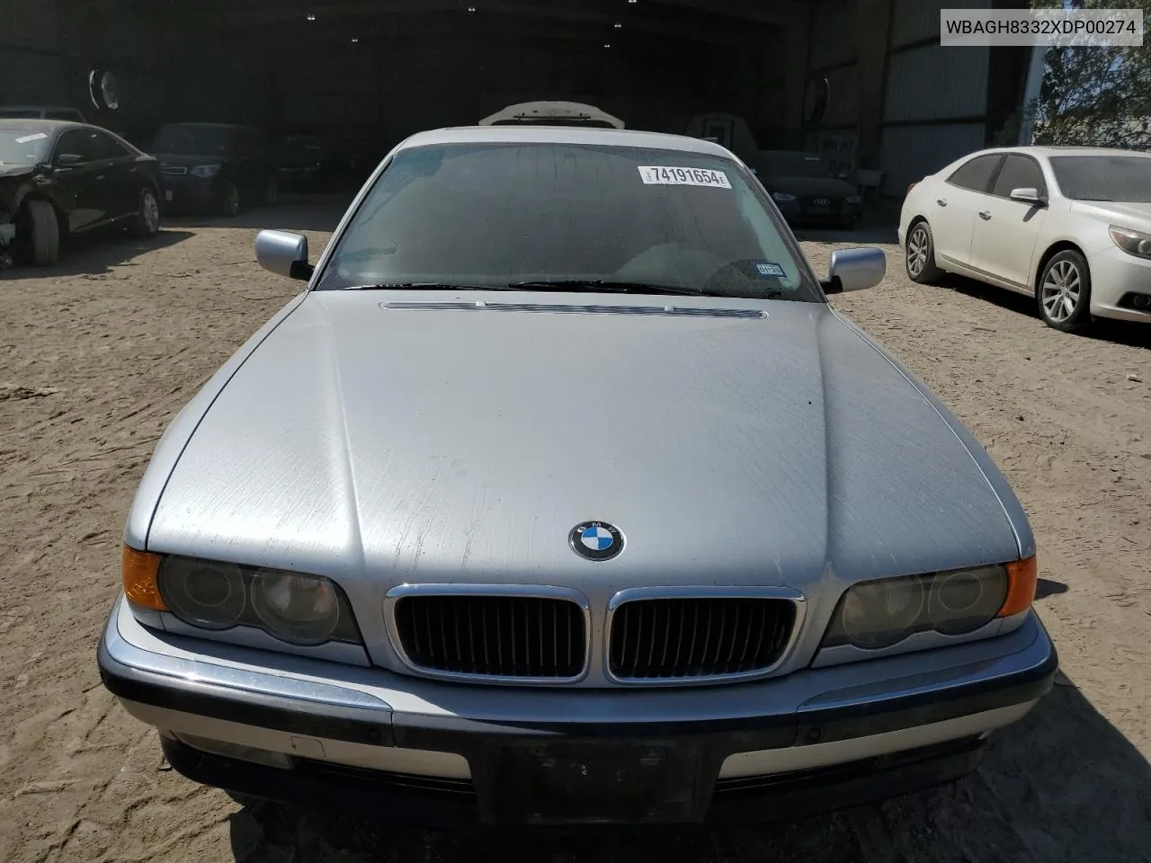 1999 BMW 740 Il VIN: WBAGH8332XDP00274 Lot: 74191654