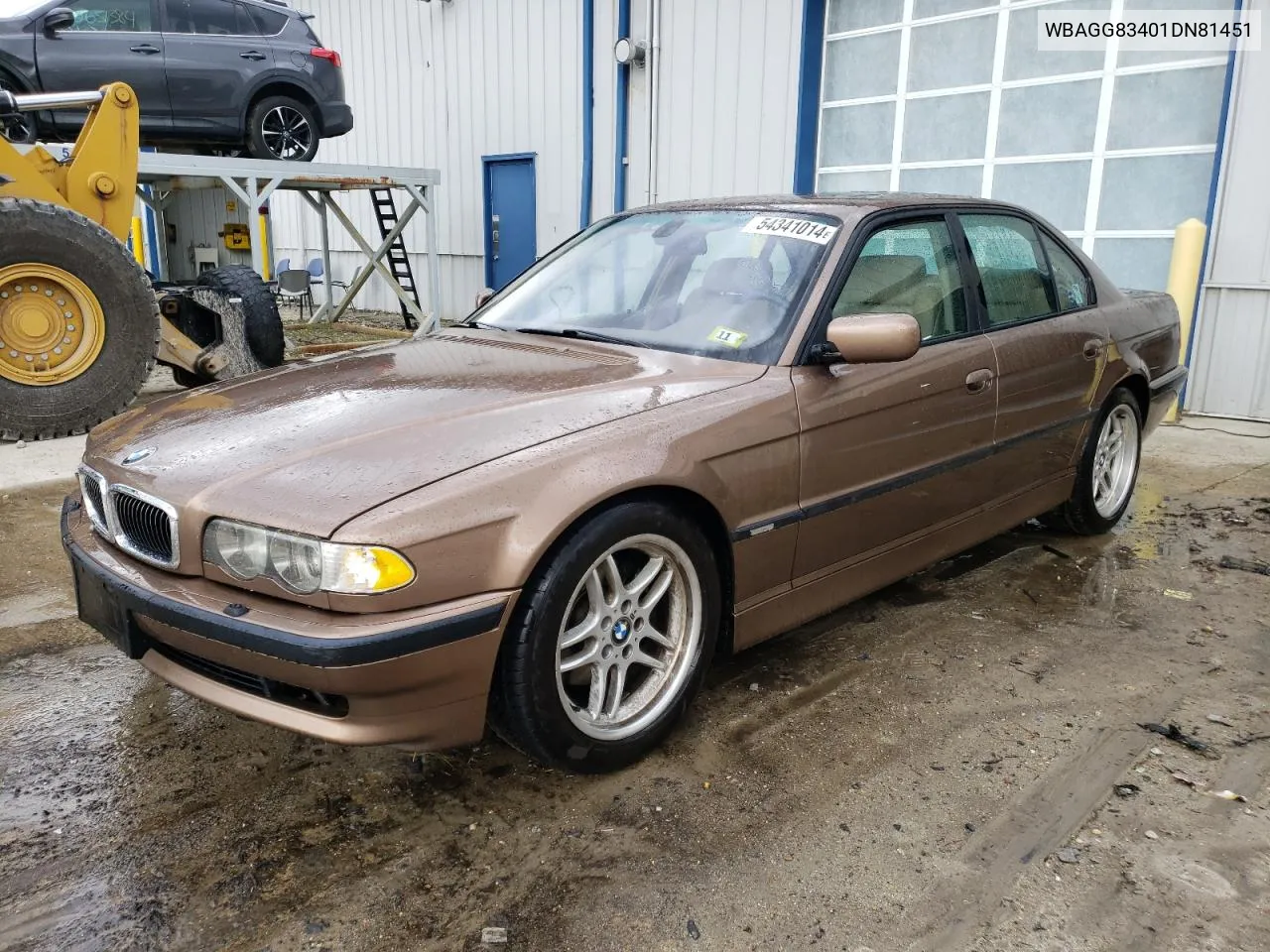 WBAGG83401DN81451 2001 BMW 740 I Automatic