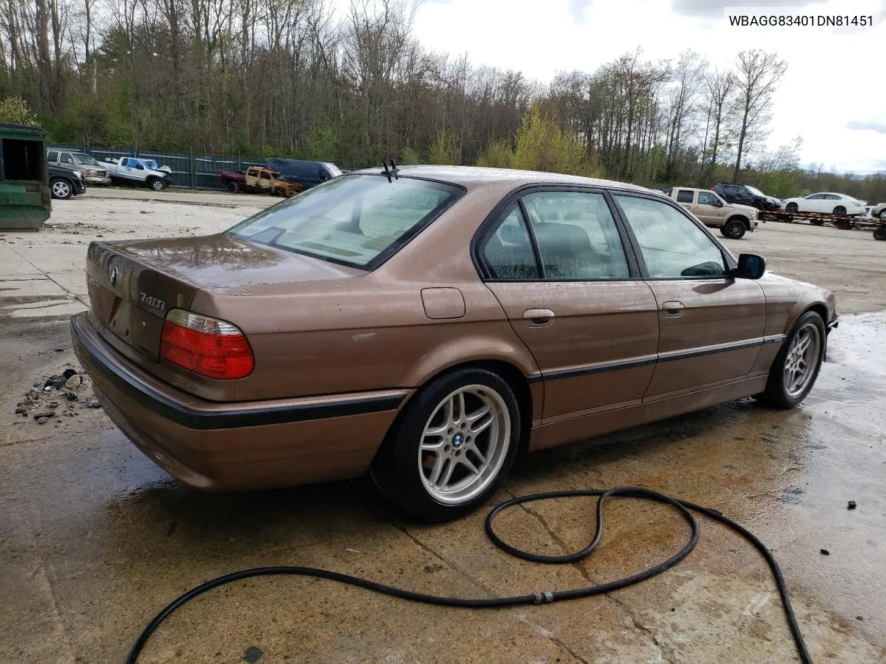 WBAGG83401DN81451 2001 BMW 740 I Automatic