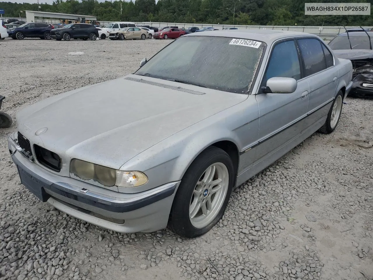 2001 BMW 740 Il VIN: WBAGH834X1DP26587 Lot: 71174574