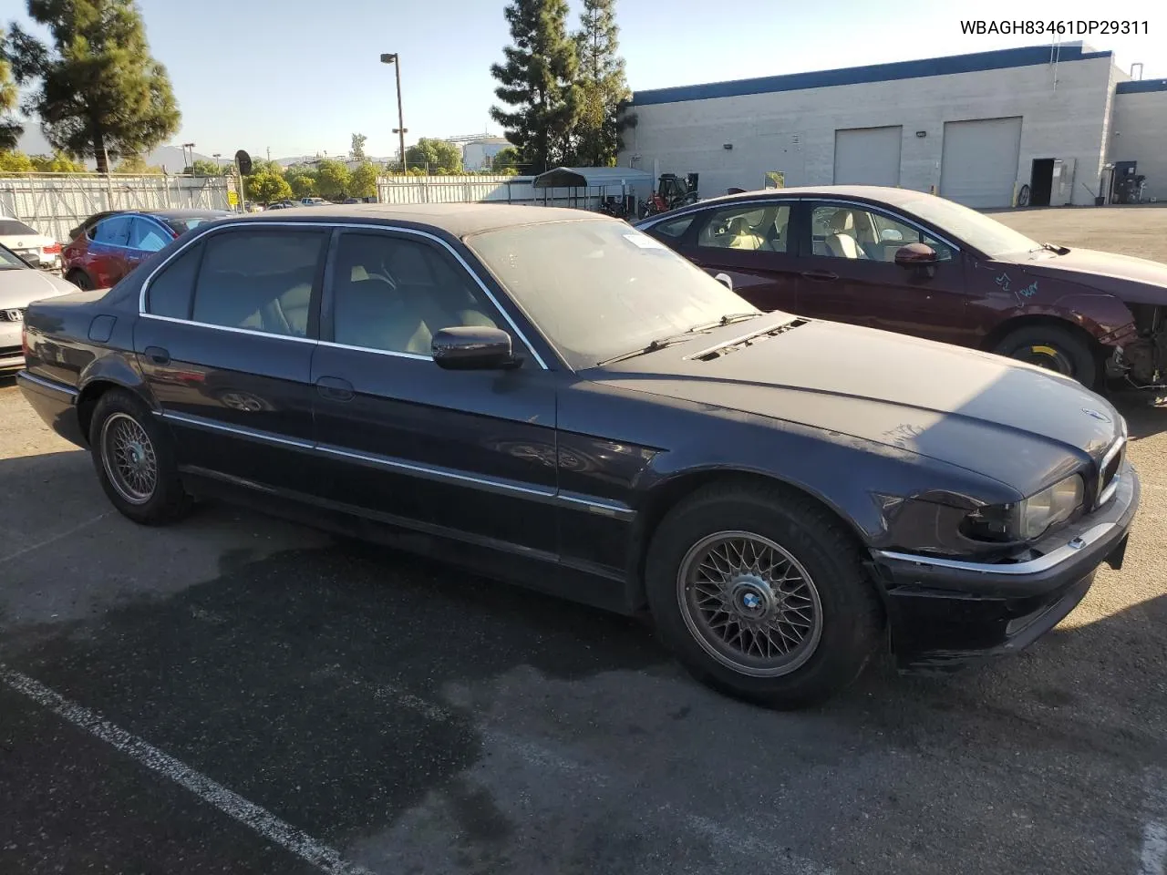 2001 BMW 740 Il VIN: WBAGH83461DP29311 Lot: 75264604