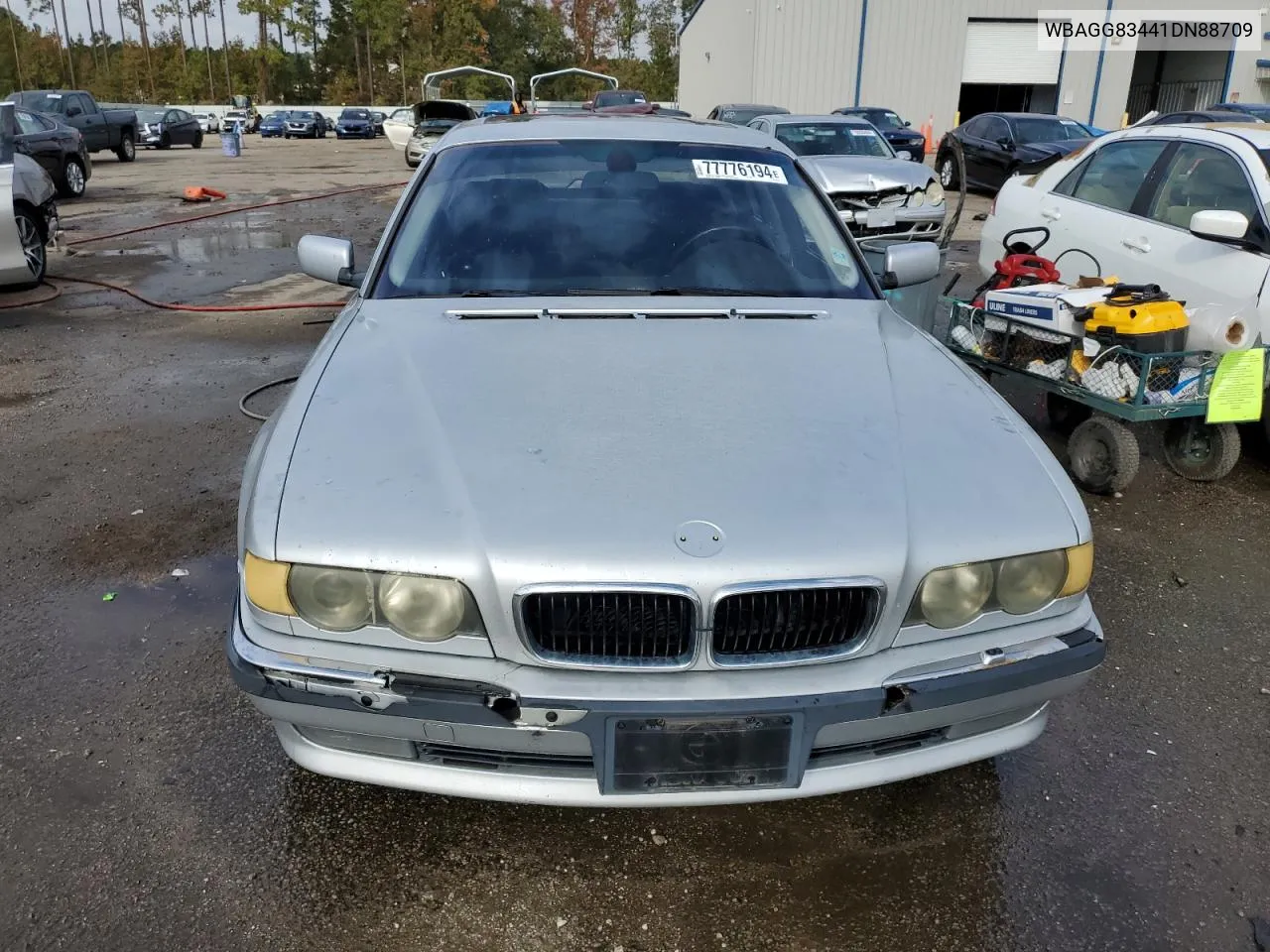 2001 BMW 740 I Automatic VIN: WBAGG83441DN88709 Lot: 77776194