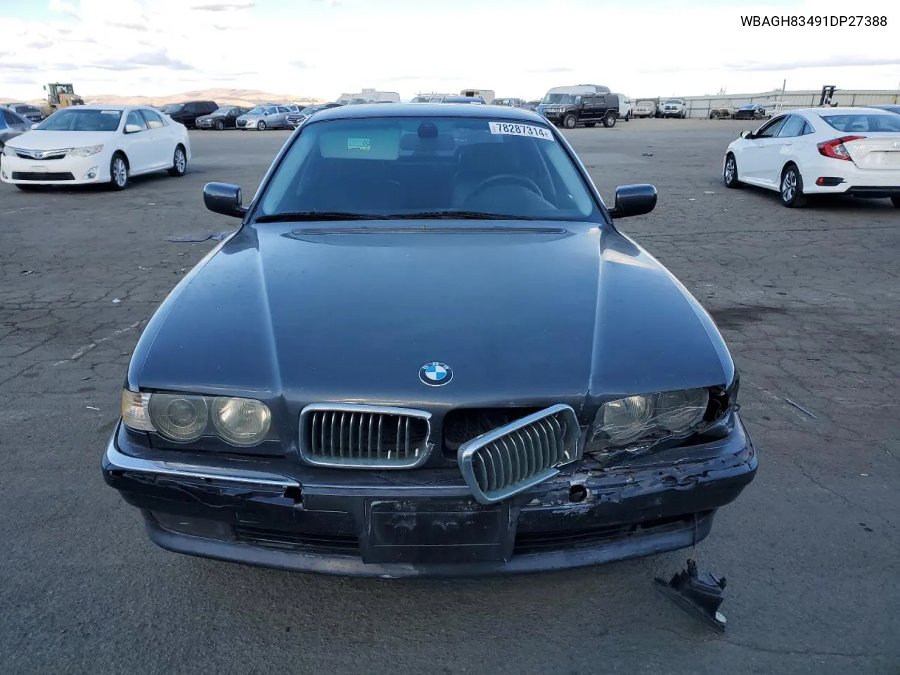 2001 BMW 740 Il VIN: WBAGH83491DP27388 Lot: 78287314