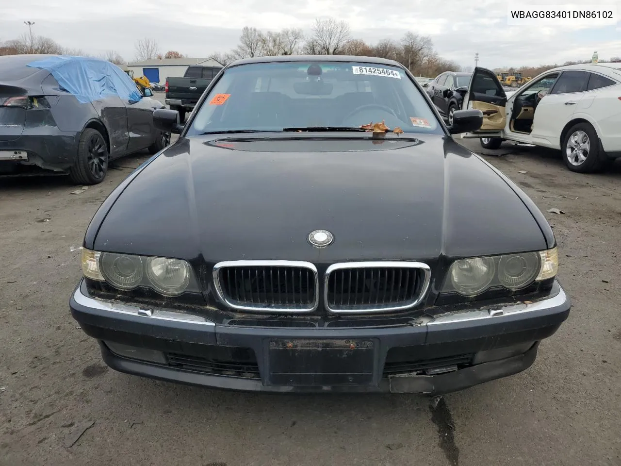 2001 BMW 740 I Automatic VIN: WBAGG83401DN86102 Lot: 81425464