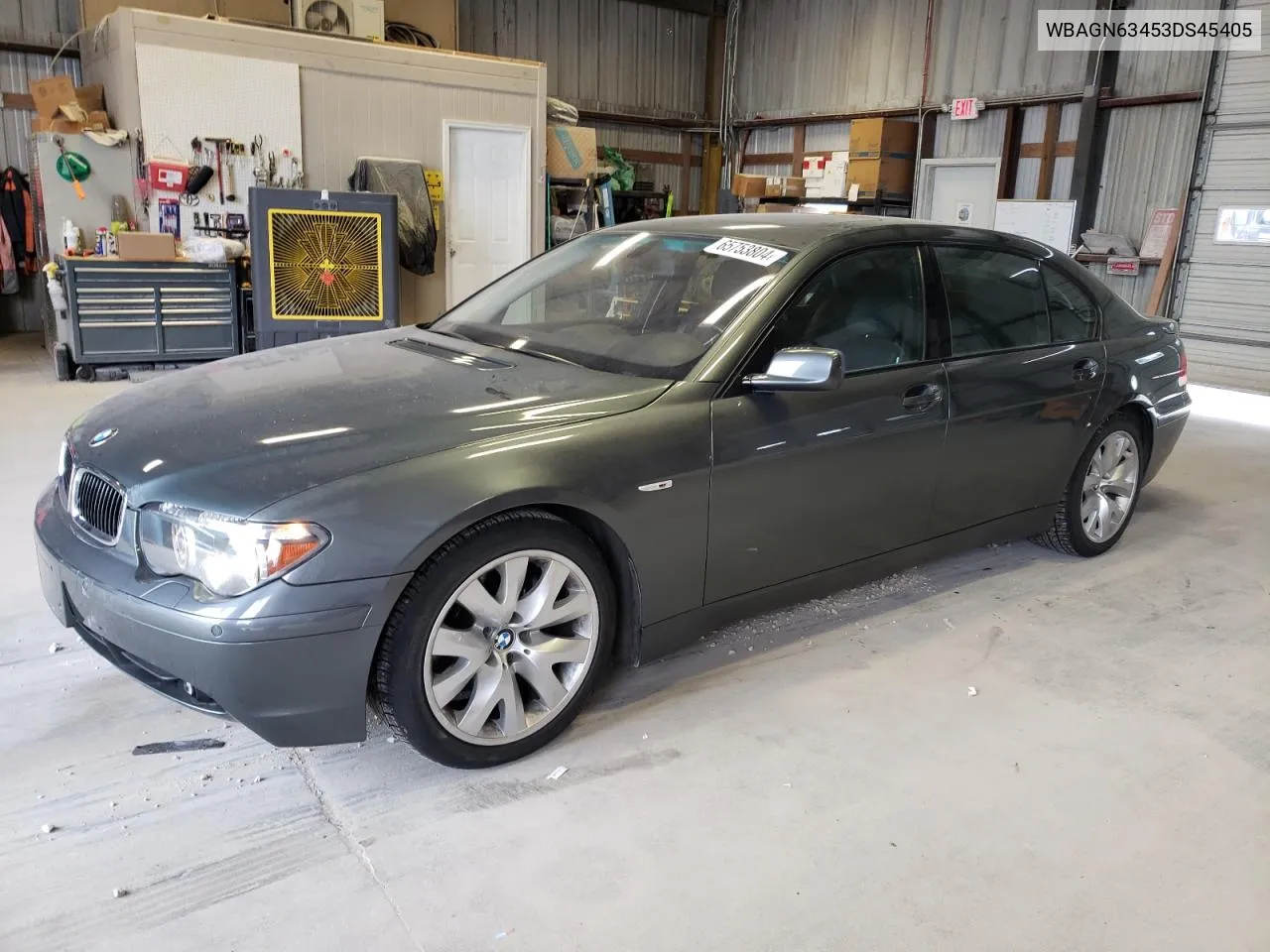 WBAGN63453DS45405 2003 BMW 745 Li