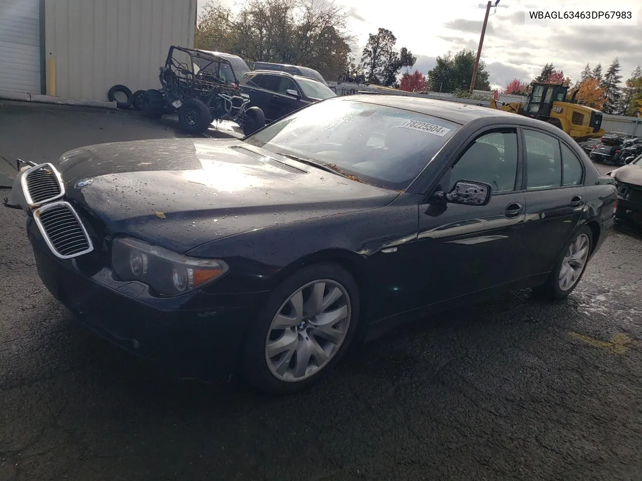 2003 BMW 745 I VIN: WBAGL63463DP67983 Lot: 78225504