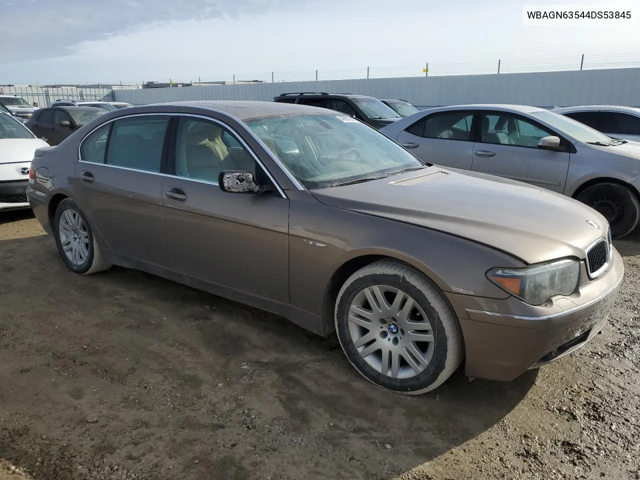 WBAGN63544DS53845 2004 BMW 745 Li