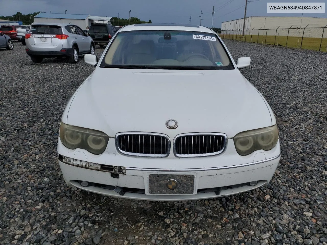 2004 BMW 745 Li VIN: WBAGN63494DS47871 Lot: 60128164