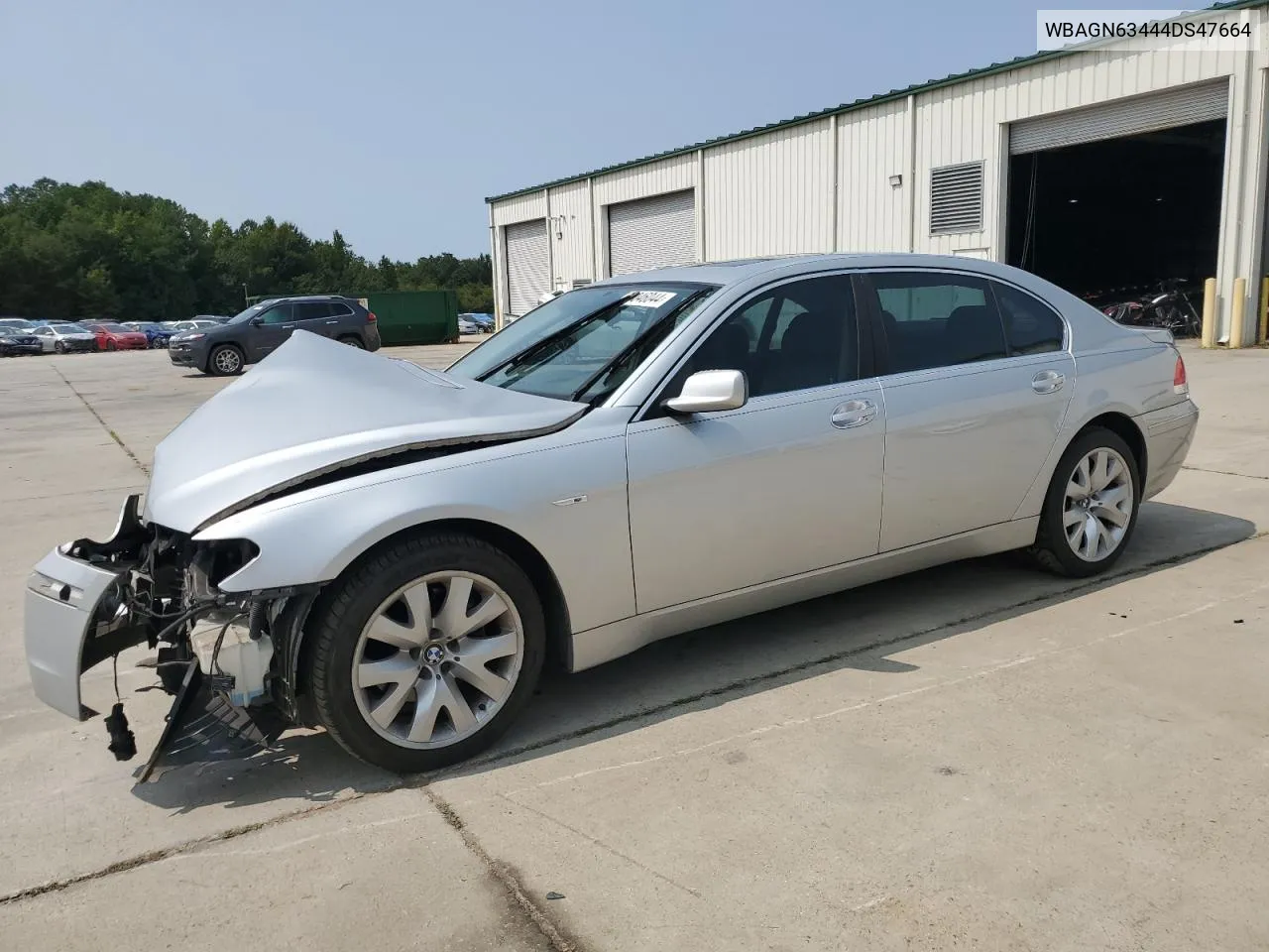 2004 BMW 745 Li VIN: WBAGN63444DS47664 Lot: 71046044