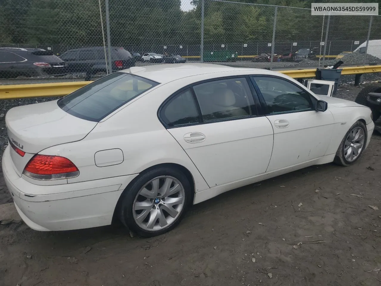 WBAGN63545DS59999 2005 BMW 745 Li