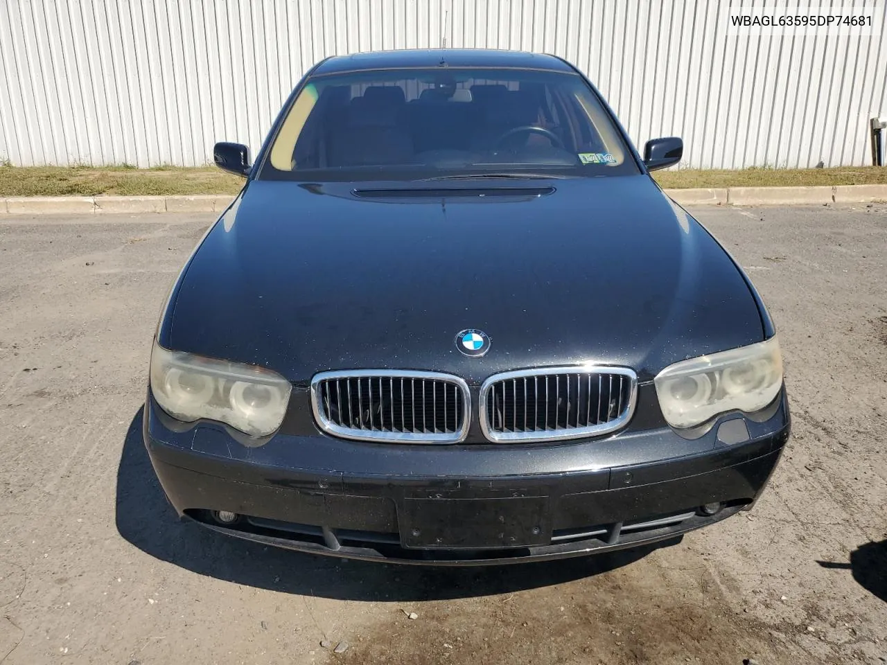 2005 BMW 745 I VIN: WBAGL63595DP74681 Lot: 71023234