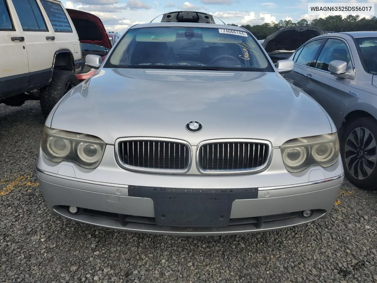 WBAGN63525DS56017 2005 BMW 745 Li