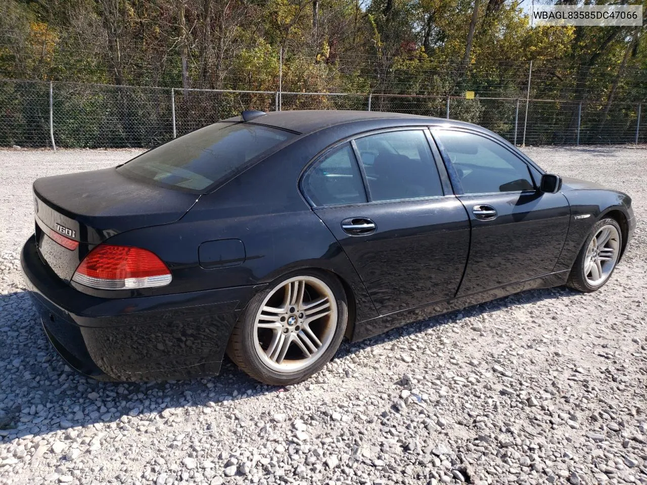 WBAGL83585DC47066 2005 BMW 760 I