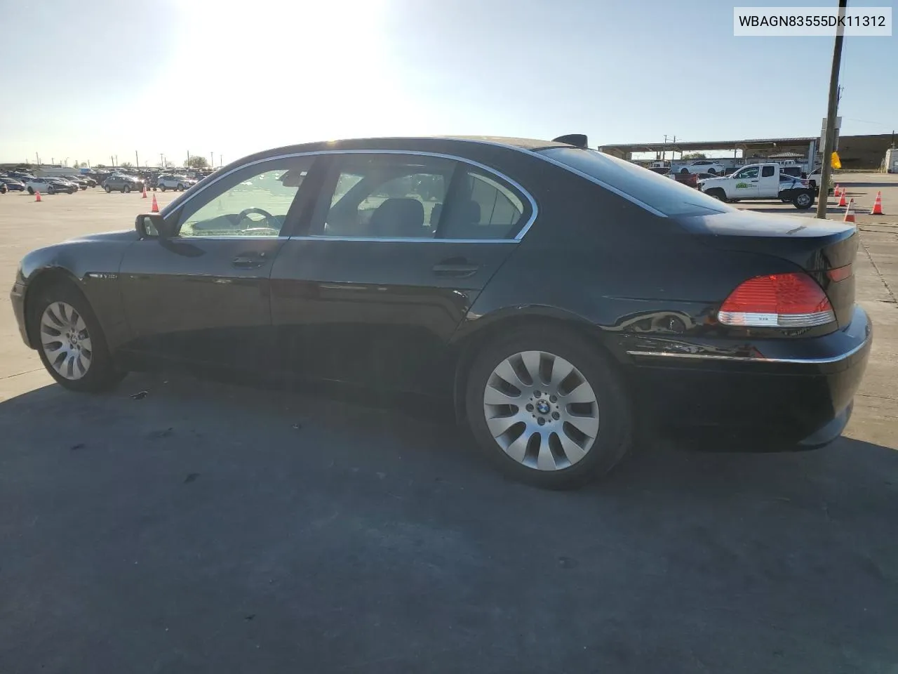 2005 BMW 760 Li VIN: WBAGN83555DK11312 Lot: 81321094