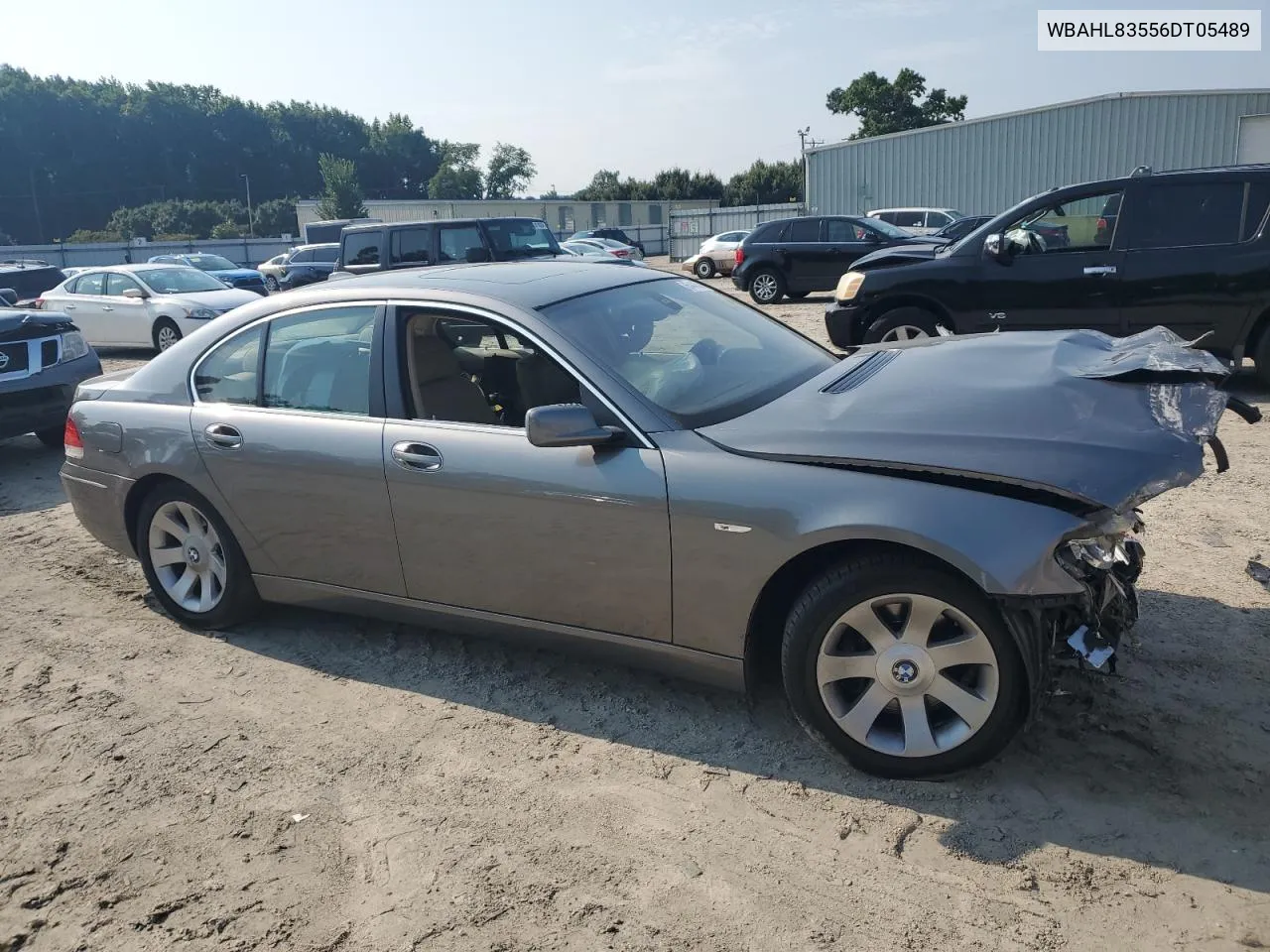 2006 BMW 750 I VIN: WBAHL83556DT05489 Lot: 65440614