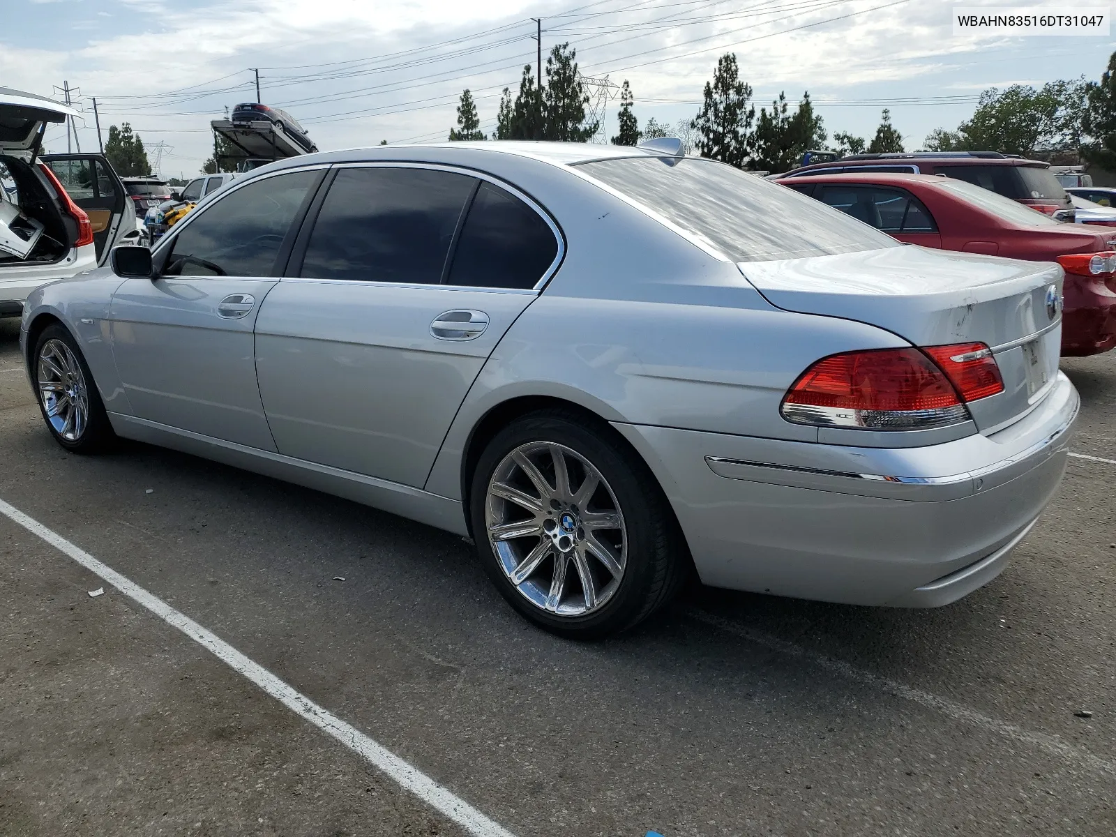 2006 BMW 750 Li VIN: WBAHN83516DT31047 Lot: 66440914