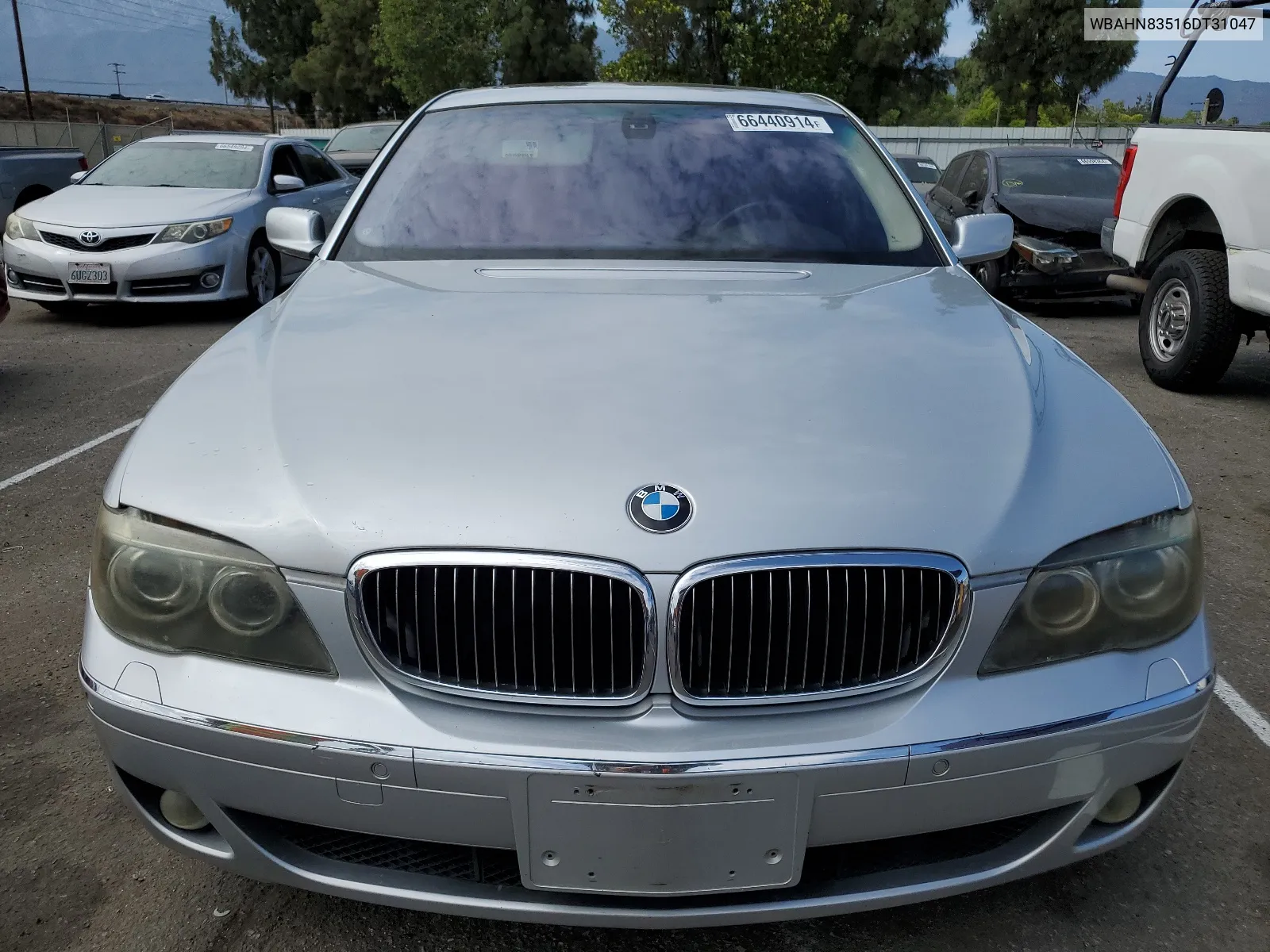 2006 BMW 750 Li VIN: WBAHN83516DT31047 Lot: 66440914