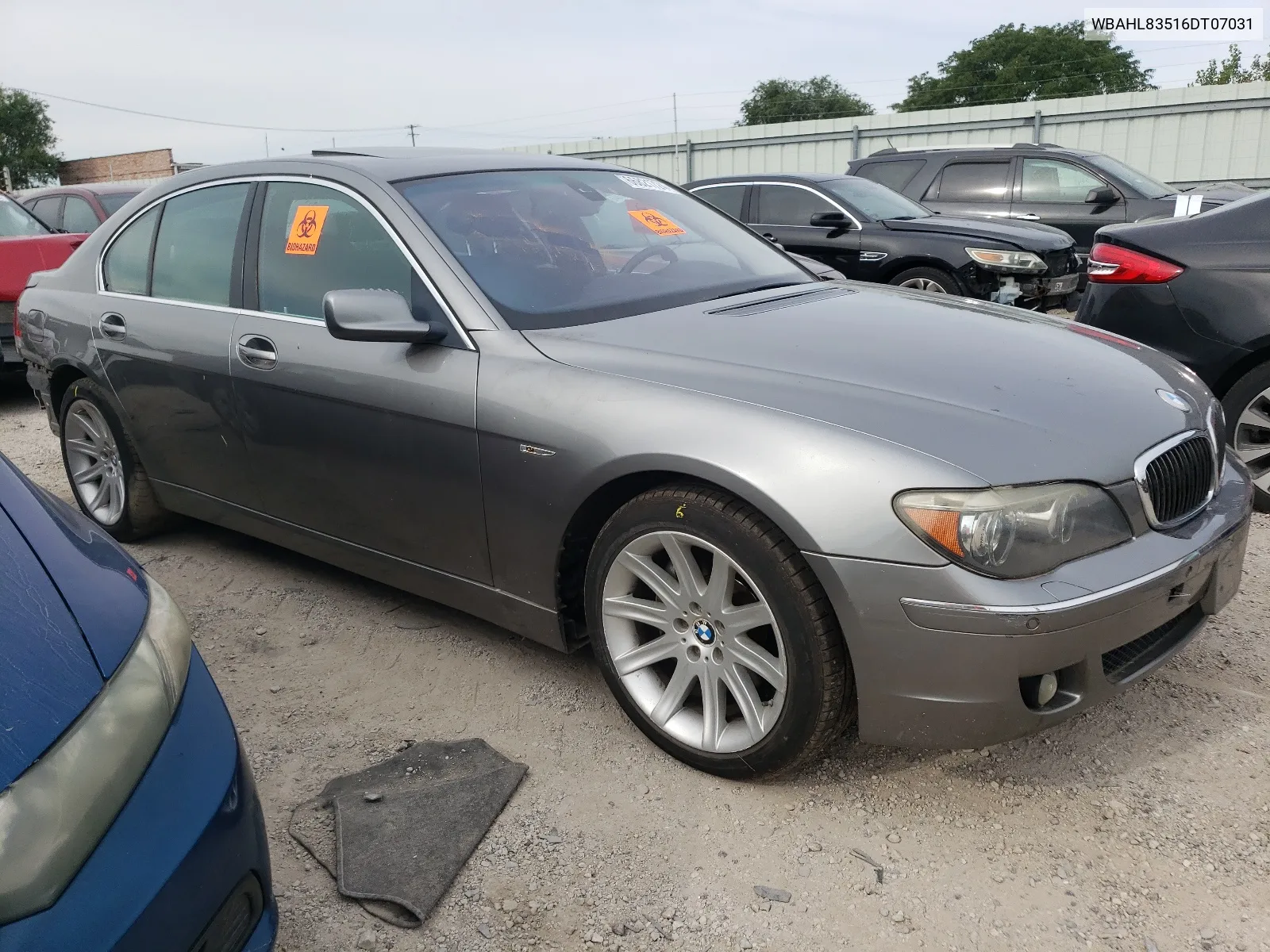 2006 BMW 750 I VIN: WBAHL83516DT07031 Lot: 66821724