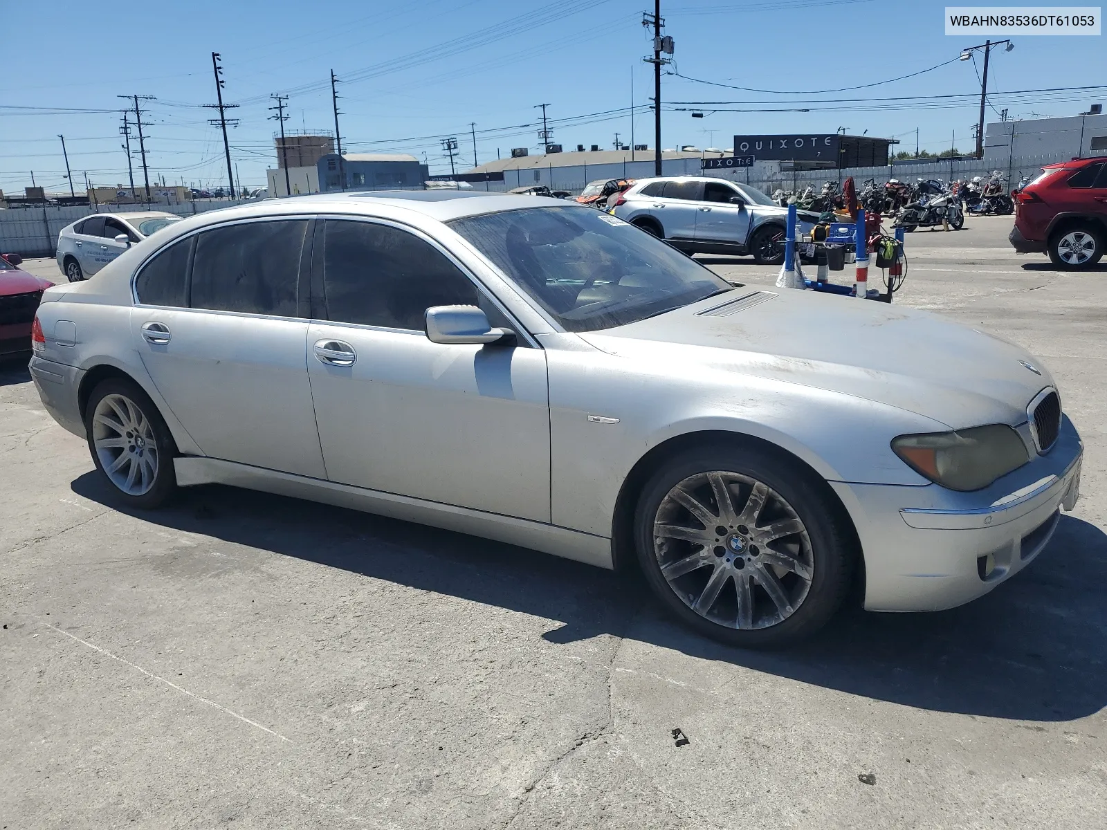 2006 BMW 750 Li VIN: WBAHN83536DT61053 Lot: 68053224