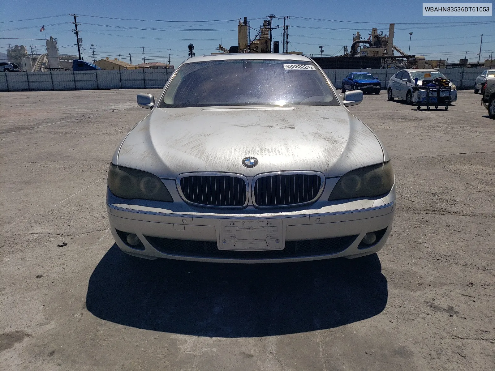 2006 BMW 750 Li VIN: WBAHN83536DT61053 Lot: 68053224