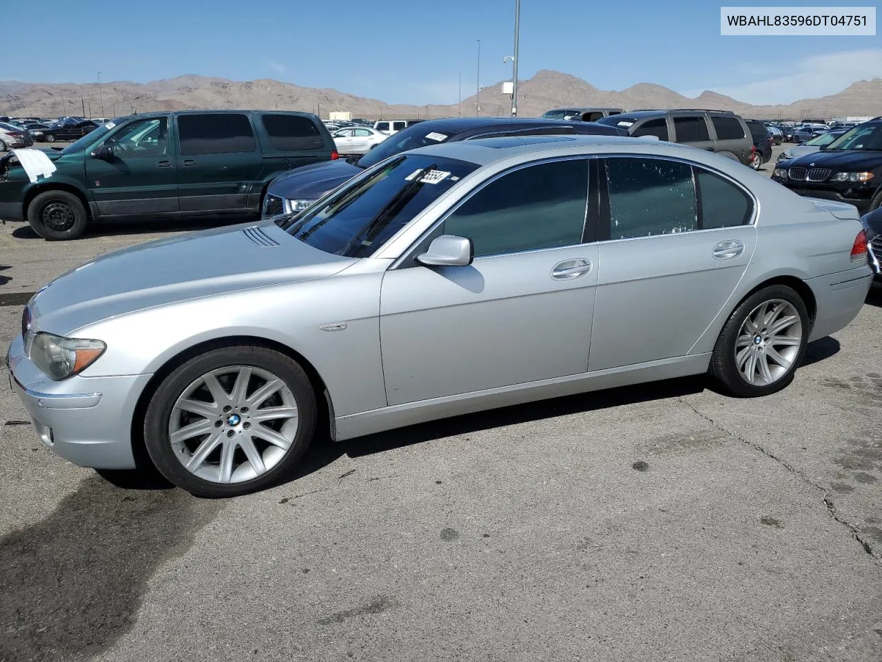 2006 BMW 750 I VIN: WBAHL83596DT04751 Lot: 75605554