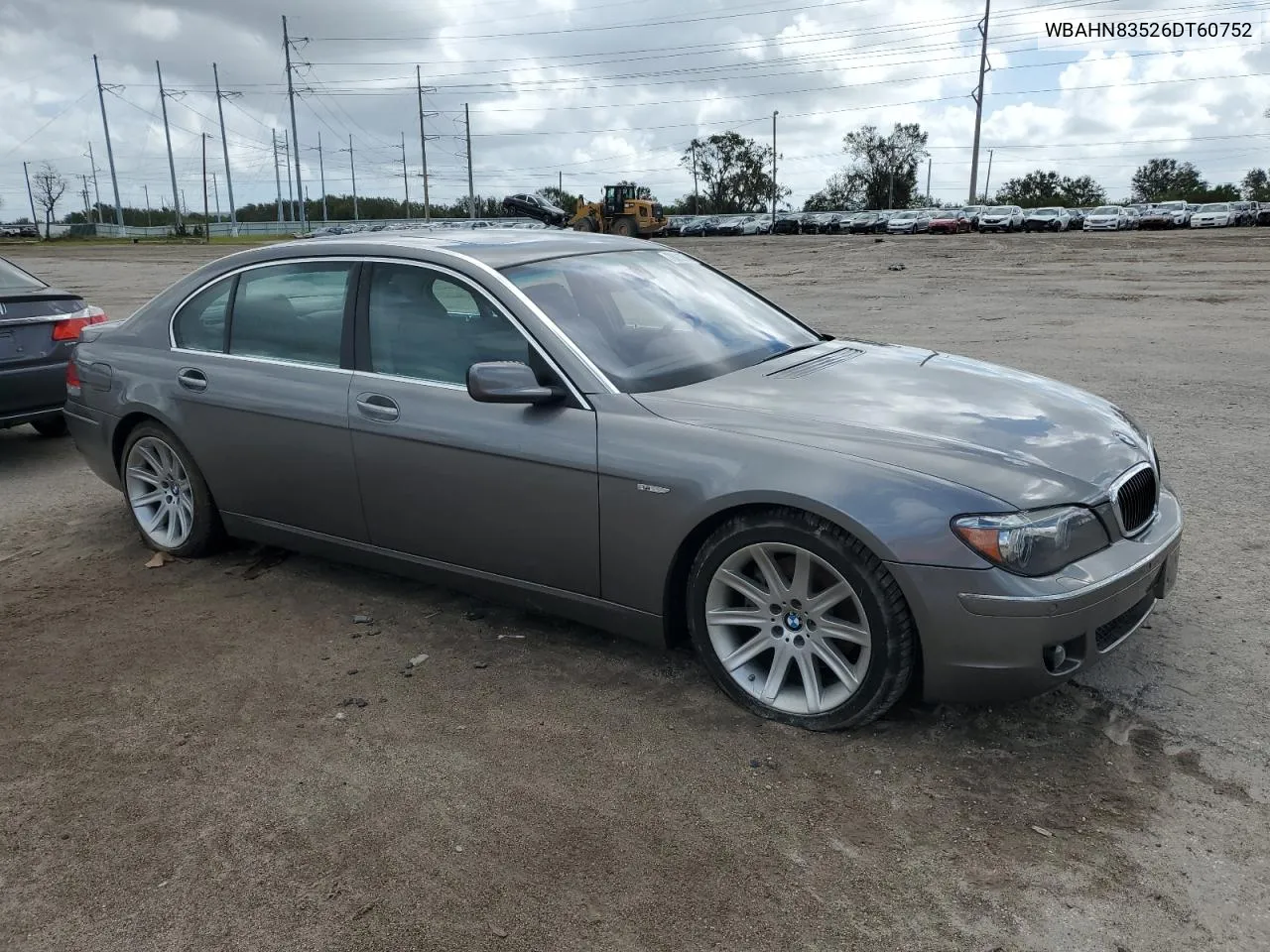 2006 BMW 750 Li VIN: WBAHN83526DT60752 Lot: 78092354