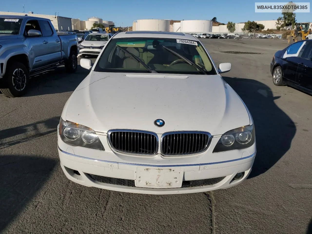 2006 BMW 750 I VIN: WBAHL835X6DT04385 Lot: 79204384