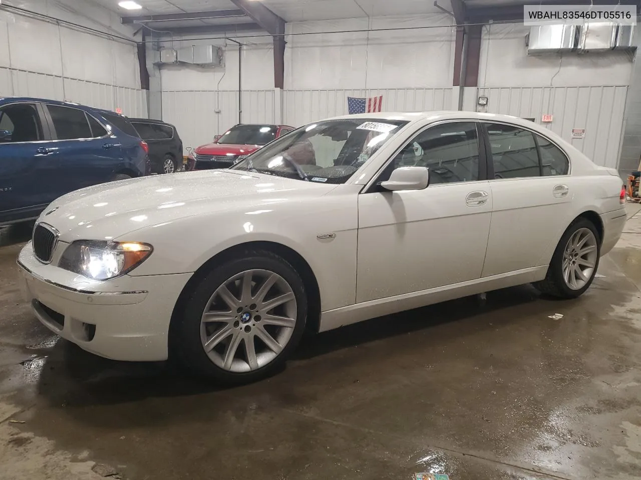 2006 BMW 750 I VIN: WBAHL83546DT05516 Lot: 80156864