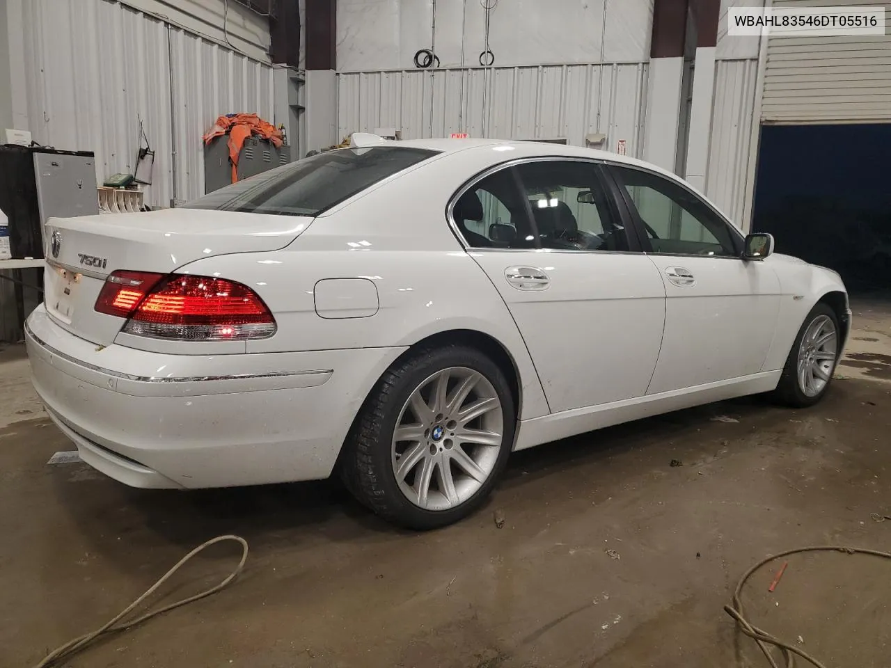 2006 BMW 750 I VIN: WBAHL83546DT05516 Lot: 80156864