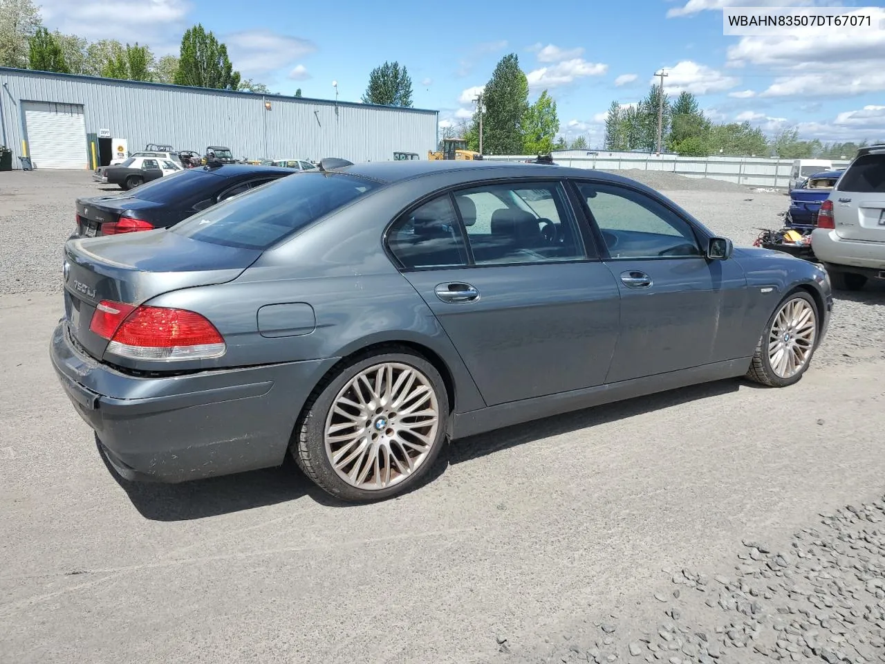 2007 BMW 750 VIN: WBAHN83507DT67071 Lot: 55377314