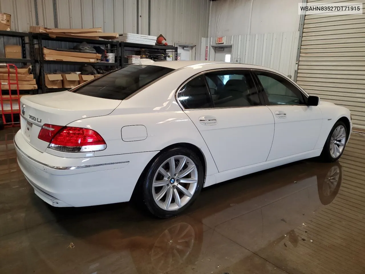 2007 BMW 750 VIN: WBAHN83527DT71915 Lot: 78083054