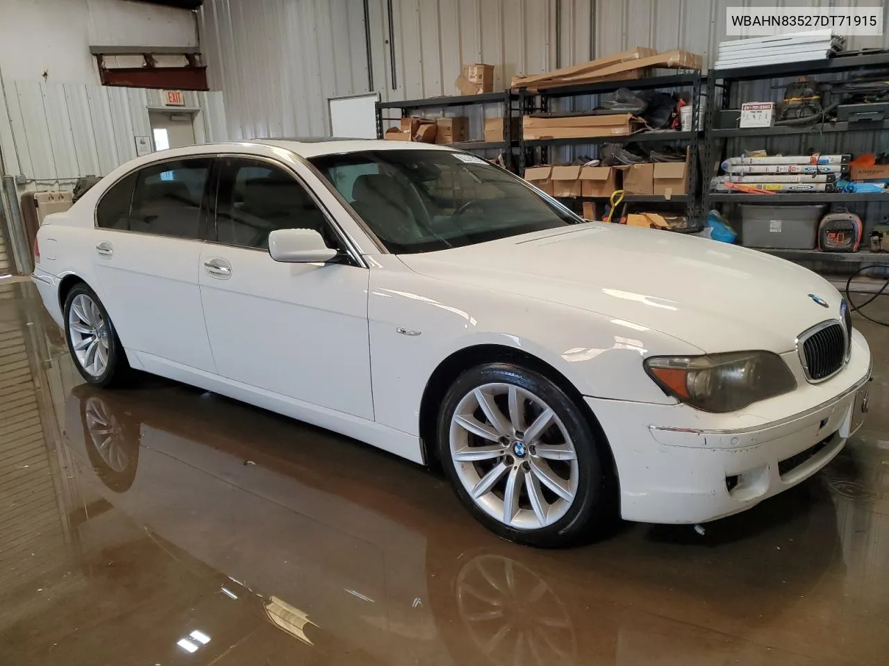 2007 BMW 750 VIN: WBAHN83527DT71915 Lot: 78083054