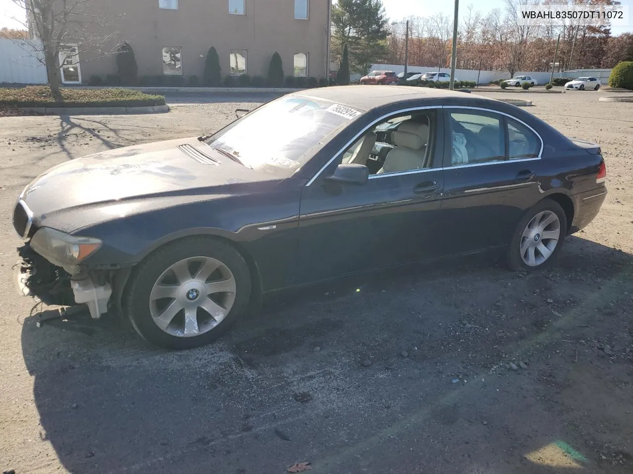 2007 BMW 750 I VIN: WBAHL83507DT11072 Lot: 79532914