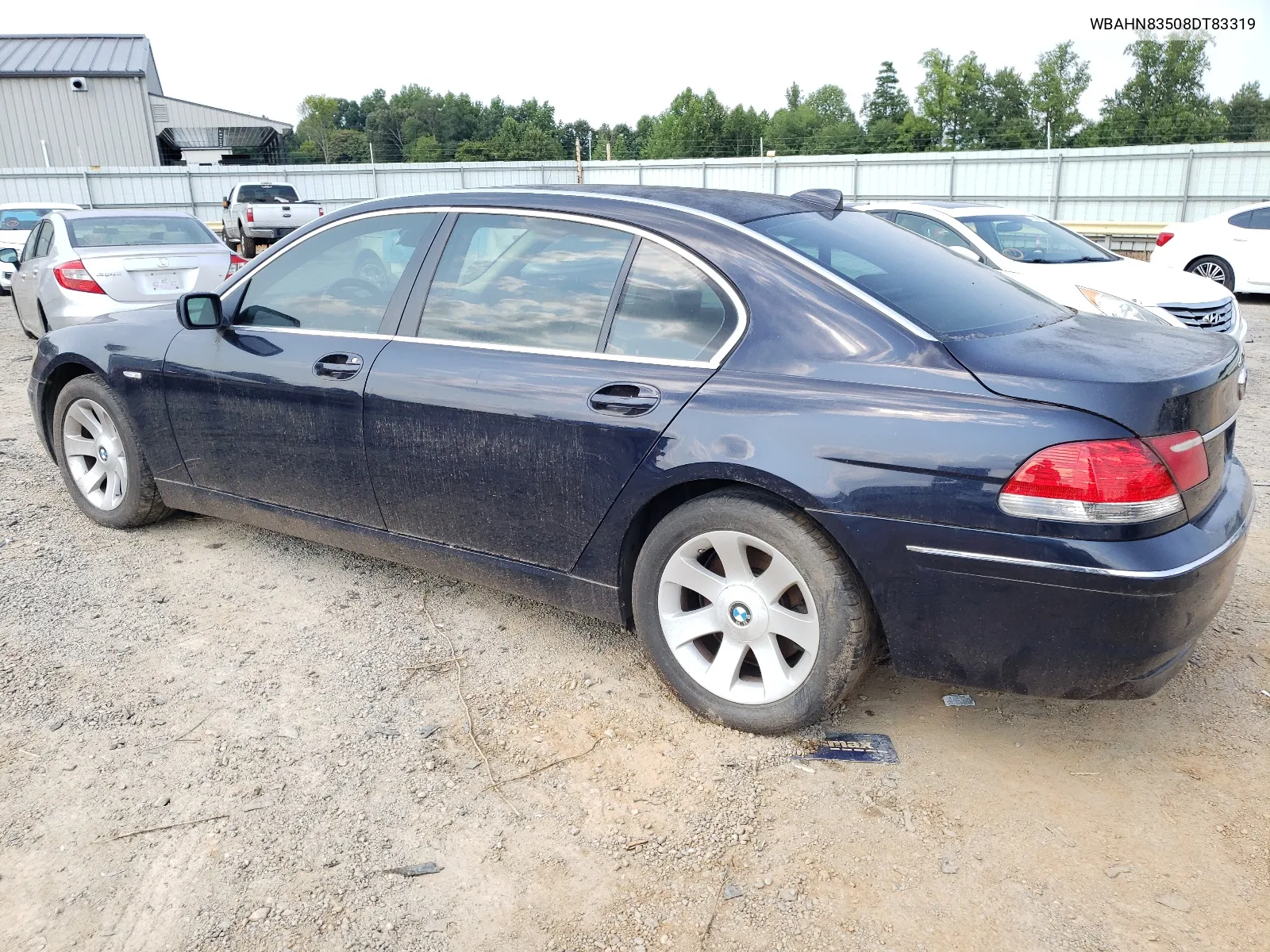 2008 BMW 750 Li VIN: WBAHN83508DT83319 Lot: 65411264