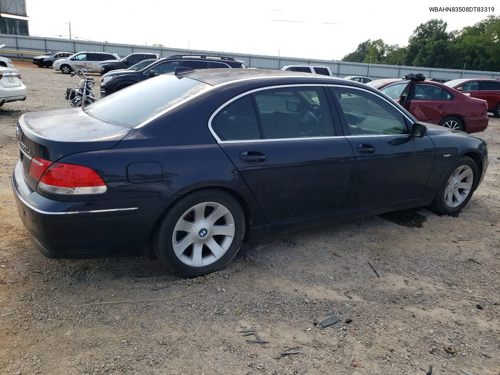 2008 BMW 750 Li VIN: WBAHN83508DT83319 Lot: 65411264