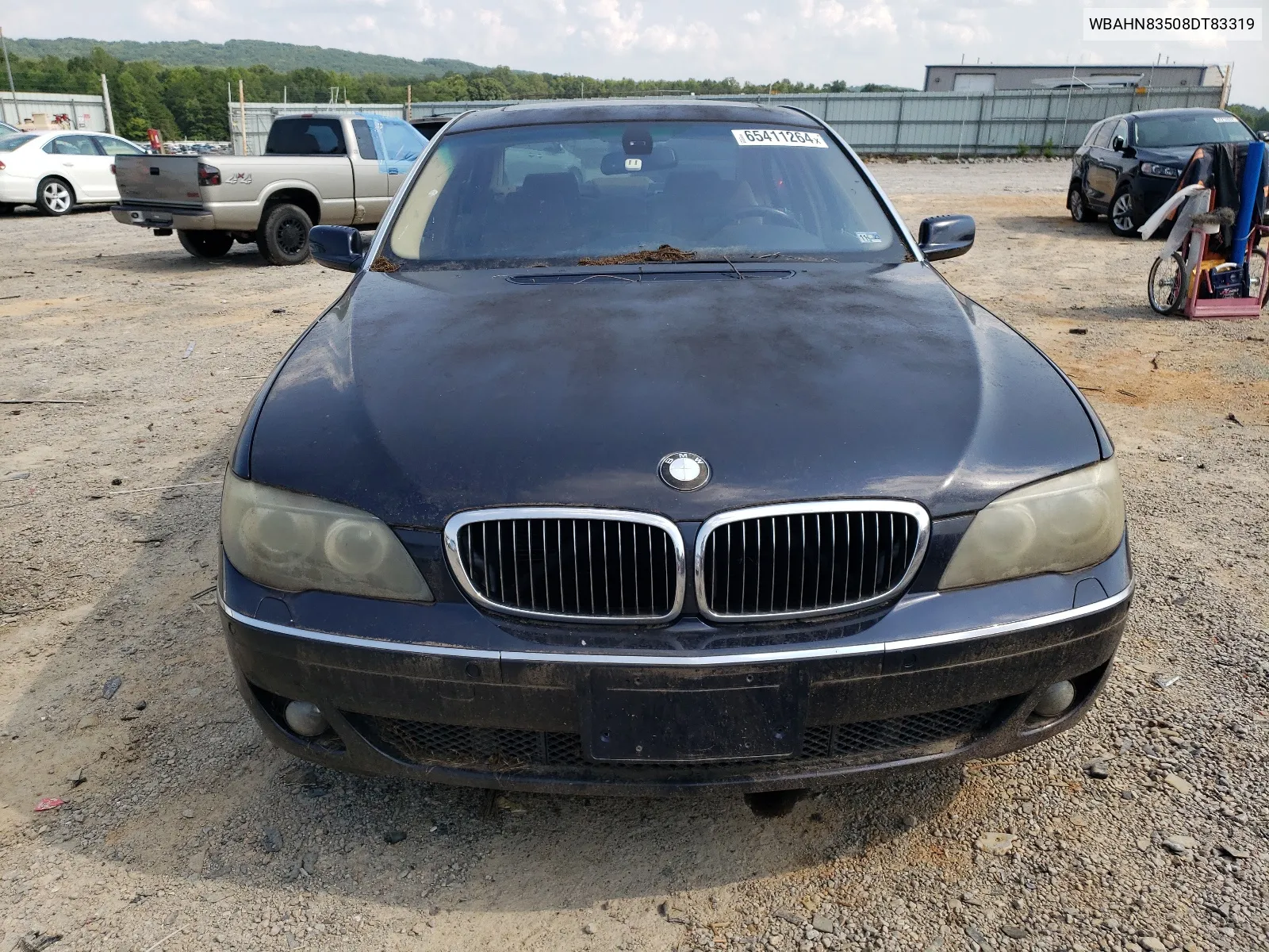 2008 BMW 750 Li VIN: WBAHN83508DT83319 Lot: 65411264