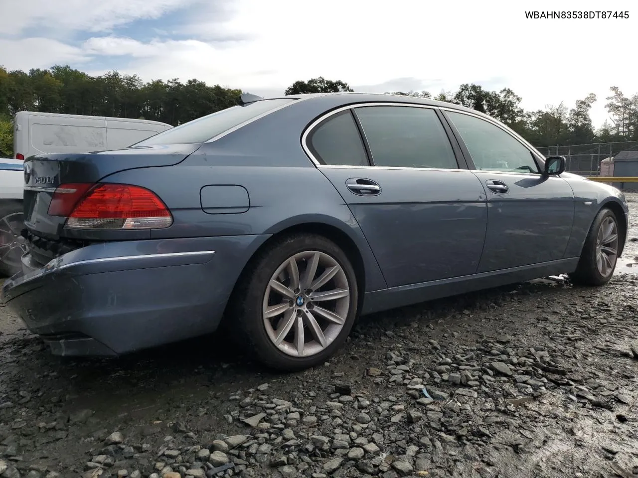 2008 BMW 750 Li VIN: WBAHN83538DT87445 Lot: 72136864