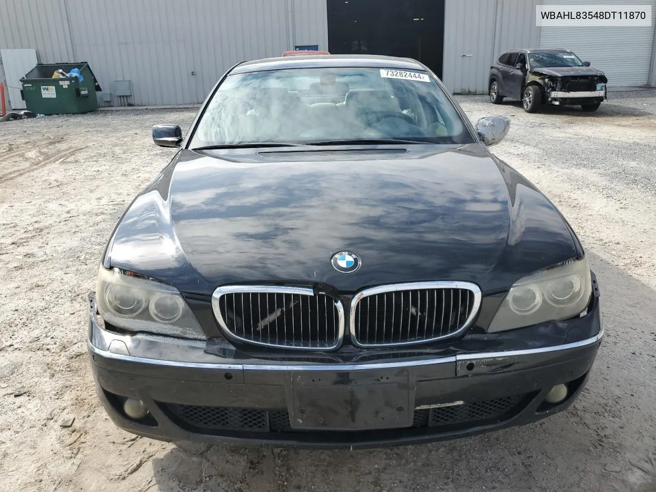 2008 BMW 750 I VIN: WBAHL83548DT11870 Lot: 73282444